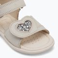 Dětské sandály Geox Verred white/silver 7