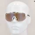Cyklistické brýle Bliz Matrix Nano Optics Photochromic S1-S3 matt white / brown blue multi 52304-03P 7