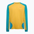 Pánské tričko longsleeve  La Sportiva Beyond Long bamboo/tropic blue