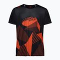 Pánské lezecké tričko La Sportiva Comp black/cherry tomato