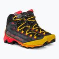 Pánské trekové boty La Sportiva Aequilibrium Hike GTX carbon/yellow 4