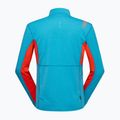 Pánská mikina  La Sportiva Swift Longsleeve tropic blue/ cherry tomato 2