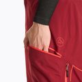 Pánské lyžařské kalhoty La Sportiva Chaser Evo Shell Bib sangria 3