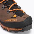 Pánské trekové boty La Sportiva Aequilibrium Trek GTX chocolate/papaya 7