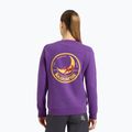 Dámská mikina La Sportiva Climbing On The Moon violet/yellow 2