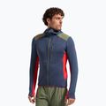 Pánská fleecová mikina La Sportiva Aequilibrium Thermal Hoody night sky/mountain red