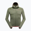 Pánská fleecová mikina La Sportiva Aequilibrium Thermal Hoody cypress/mountain red