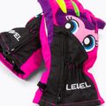 Dětské snowboardové rukavice Level Lucky růžové 4146 4