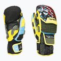 Lyžařské rukavice Level Worldcup Cf Mitt yellow/blue