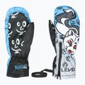 Dětské lyžařské rukavice Level Lucky Mitt navy/grey