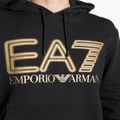 Pánská mikina EA7 Emporio Armani Train Logo Series Oversize Logo Hoodie Coft black 3