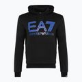 Pánská mikina EA7 Emporio Armani Train Logo Series Oversize Logo Hoodie Coft black 5