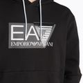 Pánská mikina EA7 Emporio Armani Train Visibility Hoodie black 3