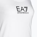 Dámské tílko tank top  EA7 Emporio Armani Train Shiny white/logo black 3