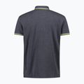 Pánská polo tričko CMP 34D5987 black/blue 2