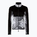 Dámská lyžařská mikina EA7 Ski Kitzbuhel Polarfleece T-Top fancy zebra