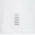Pánské polo tričko EA7 Emporio Armani Core Identity white/silver logo 5