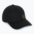 Kšiltovka EA7 Emporio Armani TrainCore IdentityLogo black / gold