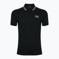 Pánské tričko  EA7 Emporio Armani Golf Pro Polo Check black