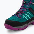 Dětské trekové boty CMP Rigel Mid lake/pink fluo 7