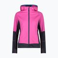 Dámská fleece mikina CMP růžová 32E6156/H924