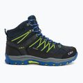 Juniorské trekové boty CMP Rigel Mid b.blue / electric 2