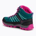 Juniorské trekové boty CMP Rigel Mid lake / pink fluo 3