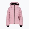Dámská péřová bunda CMP Fix Hood růžová 32W0266 10