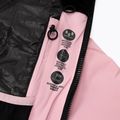 Dámská péřová bunda CMP Fix Hood růžová 32W0266 4