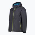 Pánská hybridní bunda CMP Fix Hood tmavě šedá 32Z1847/U423 9
