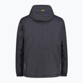Pánská hybridní bunda CMP Fix Hood tmavě šedá 32Z1847/U423 5