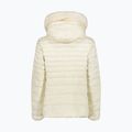 Dámská péřová bunda CMP Fix Hood beige 32K3076F 3