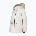 Dámská bunda do deště CMP Parka se zipem a kapucí White 32K3206F 2