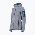 Dámská šedá fleecová mikina CMP 3H19826/02MM 7