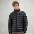 Pánská bunda Blauer USA Sewall black inside mist grey 2