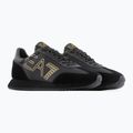 Boty EA7 Emporio Armani Black & White Vintage triple black/gold