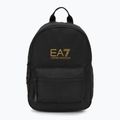Dětský městský batoh EA7 Emporio Armani Train Core 6 l black / gold logo black gold logo
