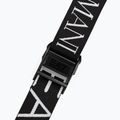 Pásek  EA7 Emporio Armani Allover Logo black/white 2