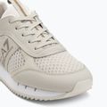 Boty EA7 Emporio Armani Black & White Laces silver birch/gold 7