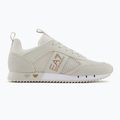 Boty EA7 Emporio Armani Black & White Laces silver birch/gold