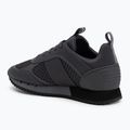 Boty EA7 Emporio Armani Black & White Laces asphalt grey/silv.g7 3