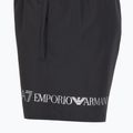 Pánské plavecké šortky EA7 Emporio Armani Extended Logo Boxer black/silver 3