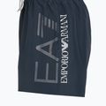 Pánské plavecké šortky EA7 Emporio Armani Swim Trunks With Oversized Logo armani blue / silver 3