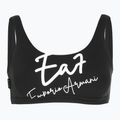 Dámské dvoudílné plavky EA7 Emporio Armani Maxi Logo Bikini Top black 3