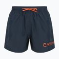 Pánské plavecké šortky EA7 Emporio Armani Extended Logo Boxer armani blue/tangerine tango
