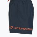 Pánské plavecké šortky EA7 Emporio Armani Extended Logo Boxer armani blue/tangerine tango 3