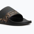 Nazouváky EA7 Emporio Armani Water Sports Tape full black/gold 7