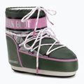 Dámské sněhule Moon Boot Icon Low Space Racing forest green/silver/pink