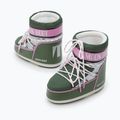 Dámské sněhule Moon Boot Icon Low Space Racing forest green/silver/pink 8