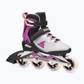 Dámské kolečkové brusle Rollerblade Macroblade 84 W light grey/violet/orange
